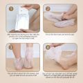 Nourishing milky peel off foot peeling foot masks